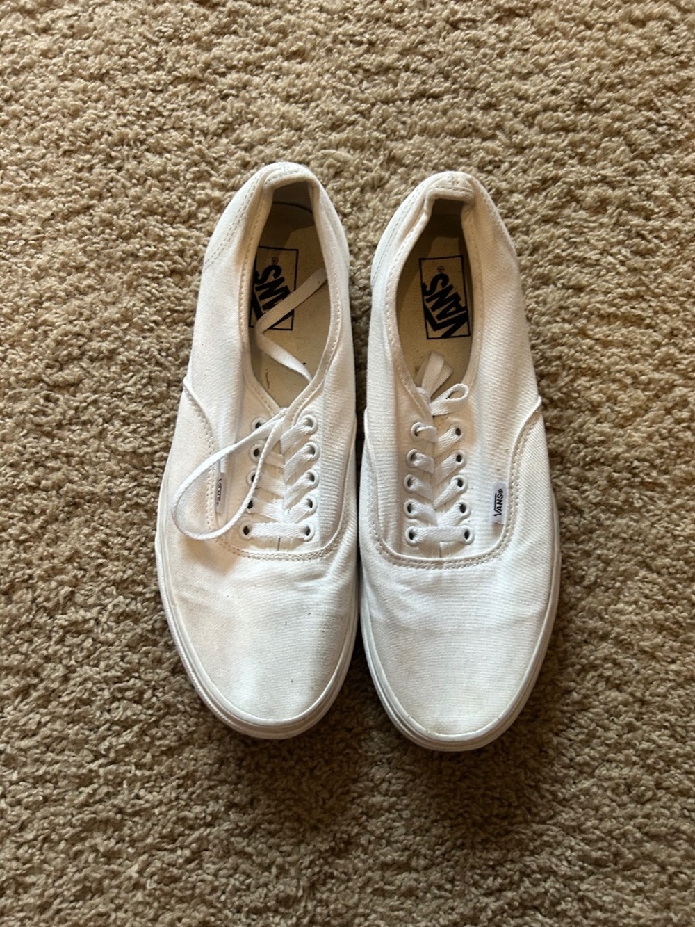Men’s sz 11 Vans authentic skate shoes
